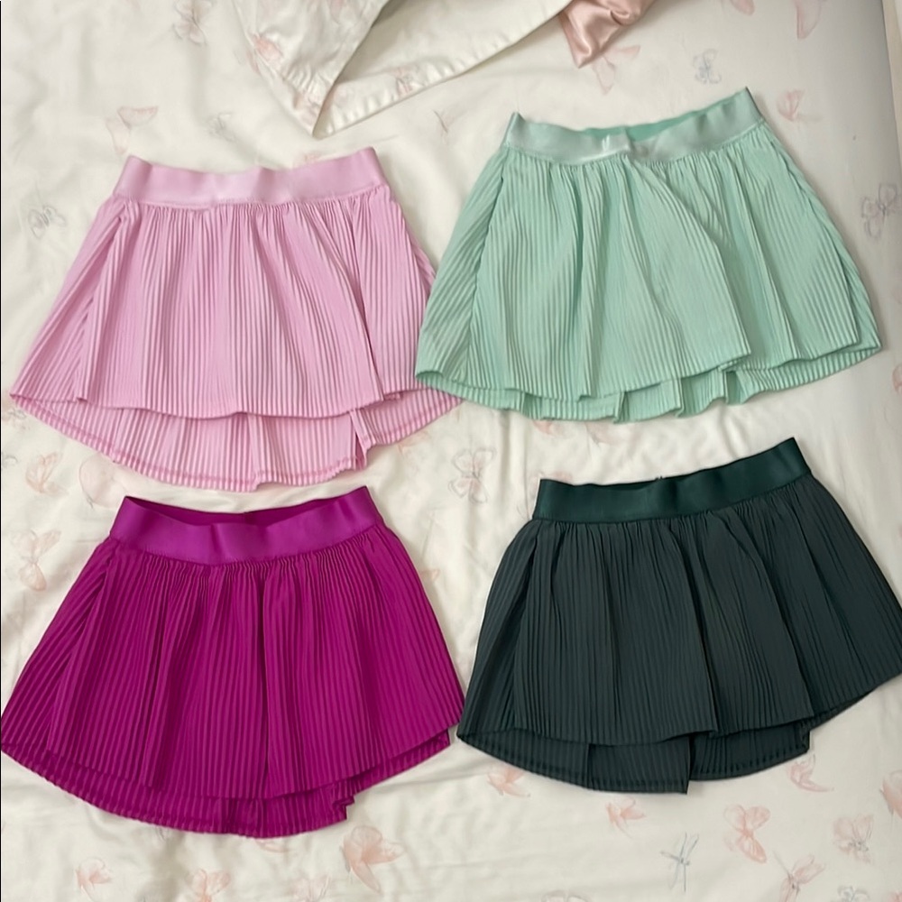 All in Motion Pink Tiered Athletic Skirt Bundle